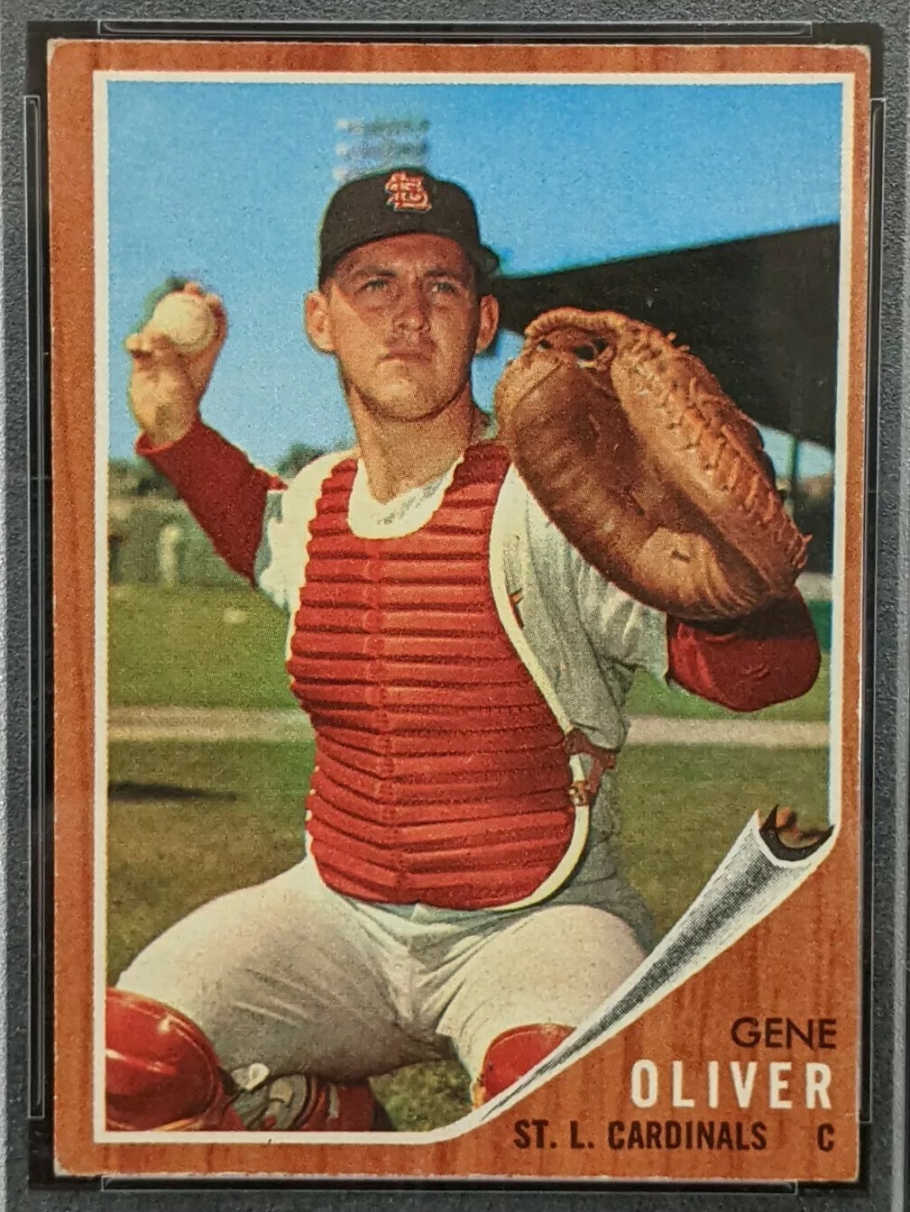 1962 Topps Gene Oliver PSA 5 EX #561 Nice Colors Vintage Card | eBay