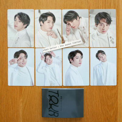 BTS MAP OF SOUL TOUR OFFICIAL MINI PHOTO CARD JUNGKOOK COMPLETE