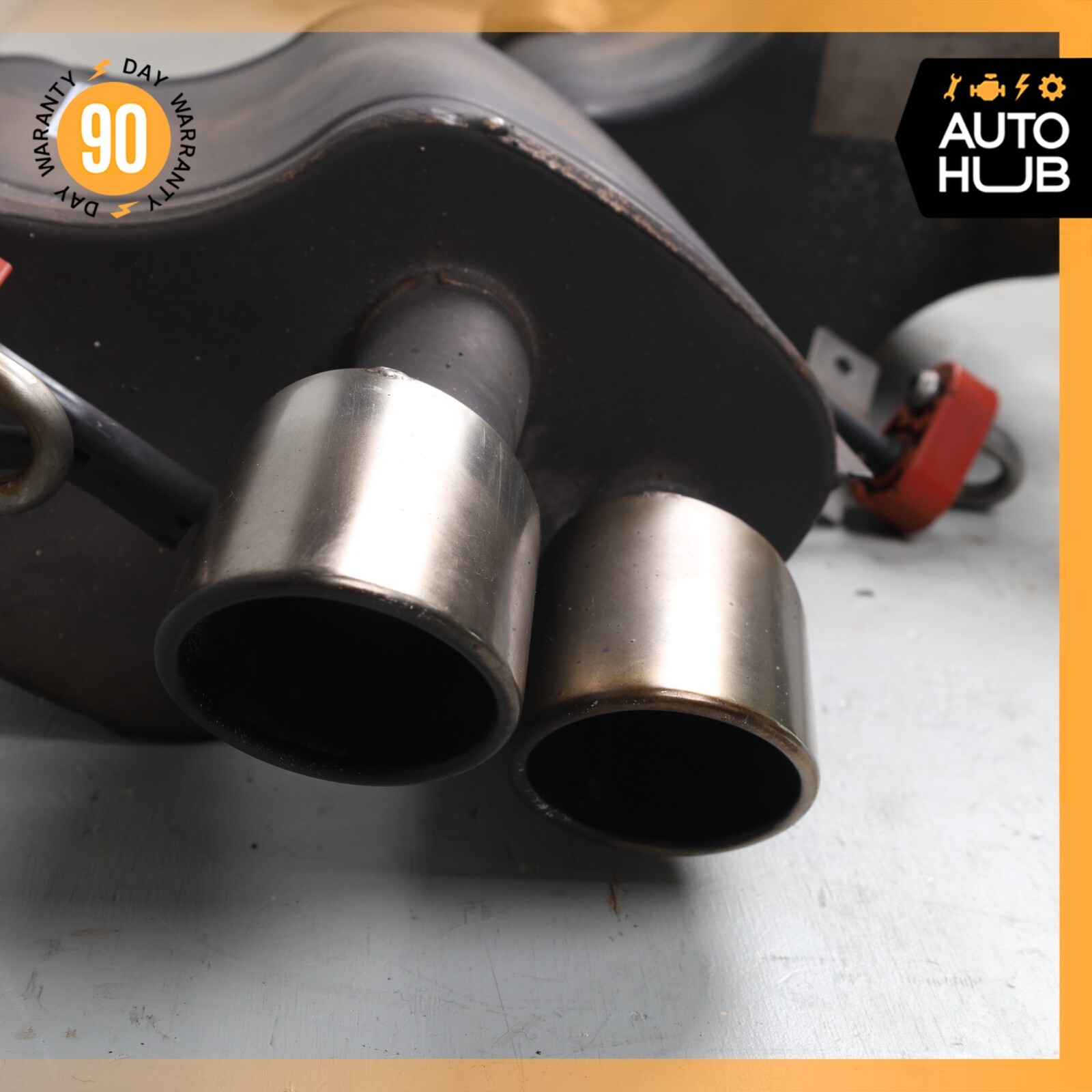 Maserati GranTurismo M145 4.2L Exhaust Mufflers Tips Left & Right Side Set OEM