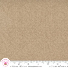 Moda DAFFODILS & DRAGONFLIES 9708 11 Tan Beige KANSAS TROUBLES Quilt Fabric