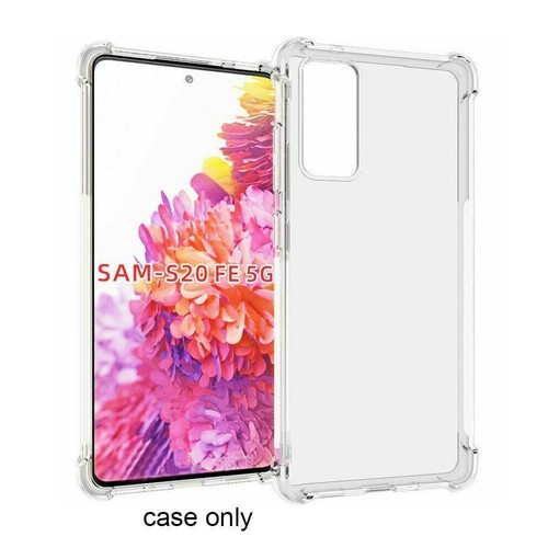 For Samsung Galaxy S20 FE 5G Shockproof Transparent New Cases Silicone TPU D6G4 - Zdjęcie 7 z 10