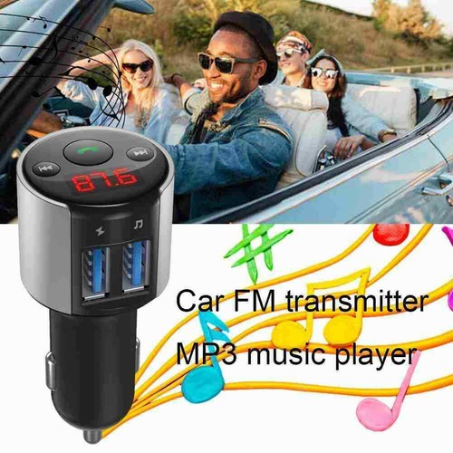 Wireless Bluetooth Car FM Transmitter MP3 Player Radio USB Adapter Lot U9 - Picture 3 of 11