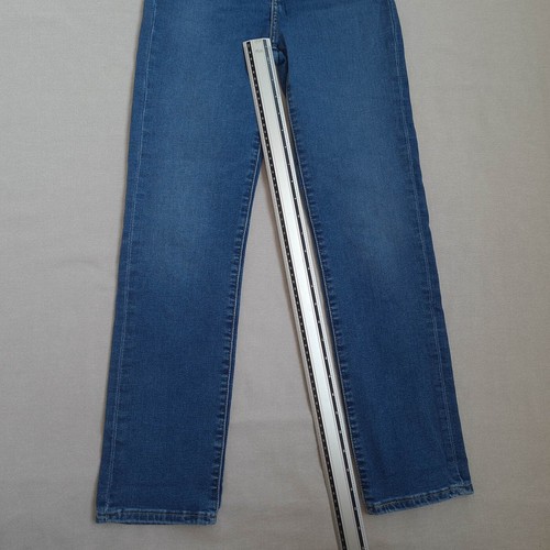 Levi's Premium 724 hohe gerade Damenjeans Größe W26 L28 blau Stretch - Bild 18 von 19