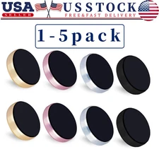 2-Pack Magnetic Universal Car Mount Holder For Cell Phone Samsung Galaxy iPhone