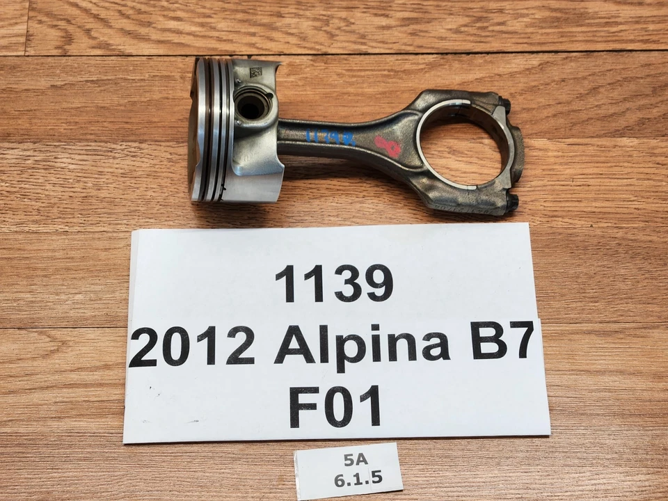 ✅ 11-12 OEM BMW F01 F02 Alpina B7 N63 Engine Motor Piston w/ Connecting Rod - Image 2 of 4