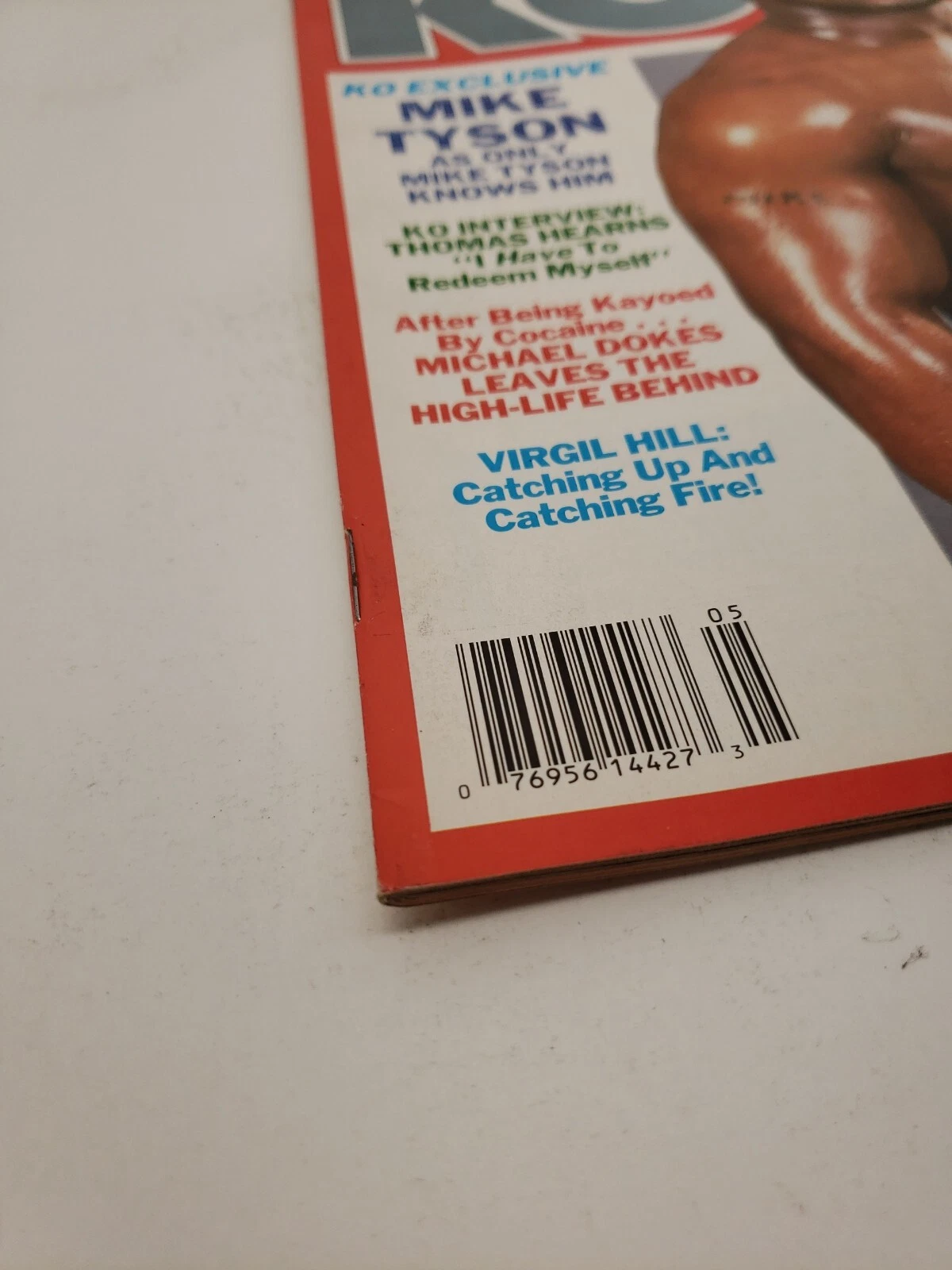 The Knockout Boxing Magazine - Newsstand, No Label- 1988 Tyson On Cover - 画像4/7