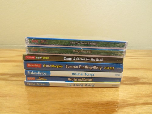 CD Little People Fisher-Price x7 ANIMAL Dance Summer GO Road 1-2-3 SingAlong NEU - Bild 6 von 8