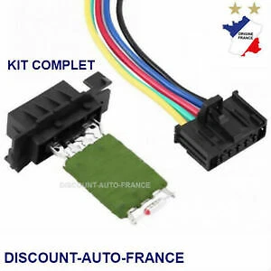MDKAUTOPART Resistance de chauffage ventilation/climatisation pour Fiat Grande punto + cable