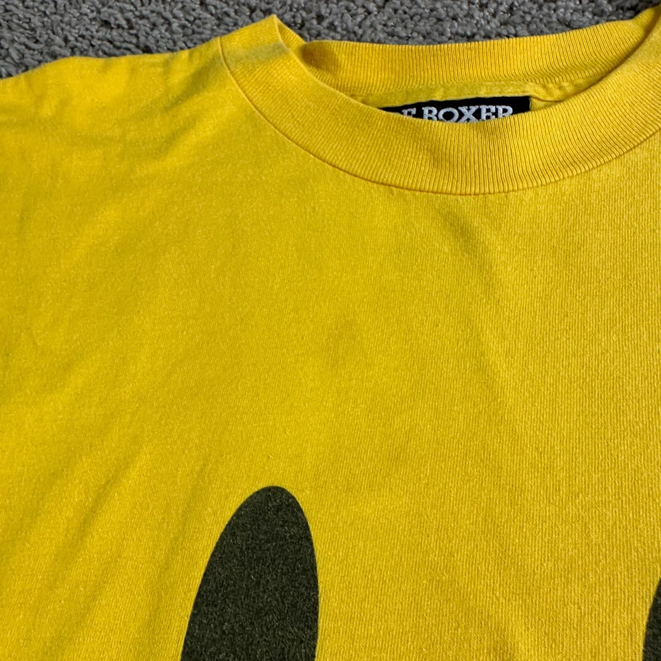 Camisa de novia Joe Boxer de colección para mujer OS amarillo cara sonriente camisón de gran tamaño Foto 4 de 4