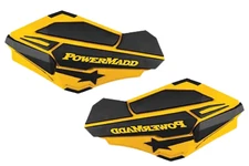 Powermadd Replacement Sentinel Hand Guards Handguards Ski Doo Yellow Black Snow
