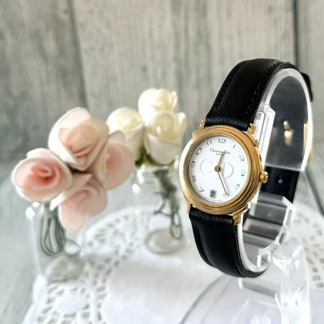 Montre Christian Dior blanche et noire OCCASION 202503R