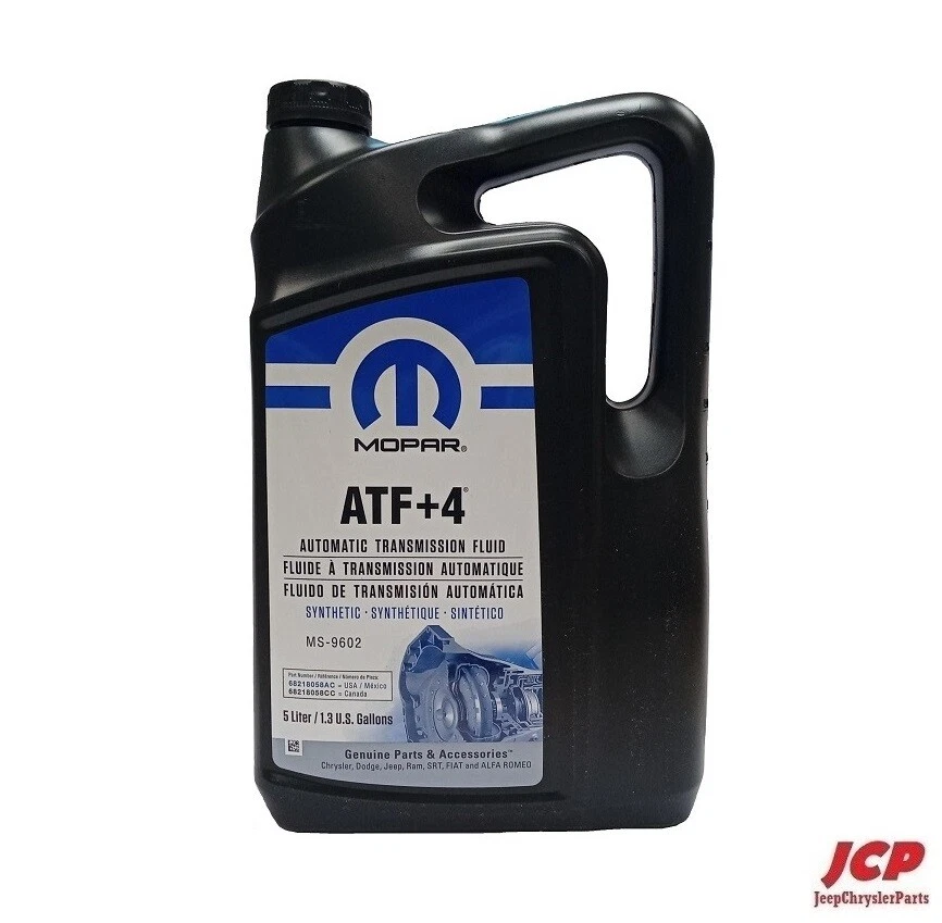 MOPAR ATF+4 MS-9602 AUTOMATIC TRANSMISSION FLUID 5L for JEEP  