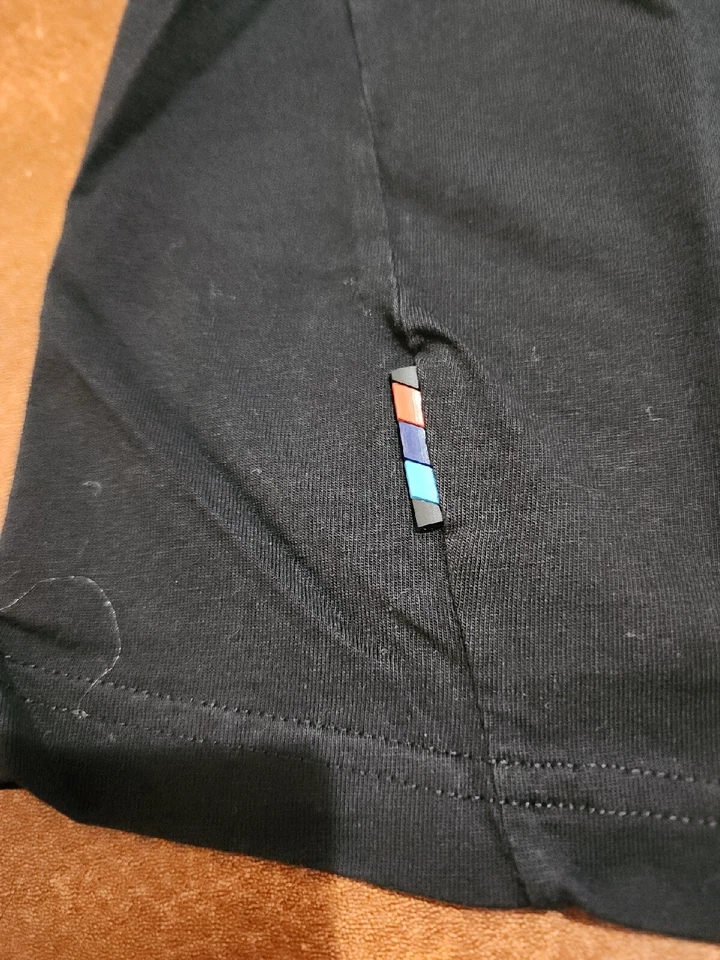 Camiseta BMW 'M3' Gráfica Para Hombre MEDIANA S/S Negra Logo Usada en Excelente Condición SB21 Foto 2 de 4