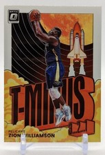 🏀2021-22 Donruss Optic Zion Williamson T Minus Pelicans Insert