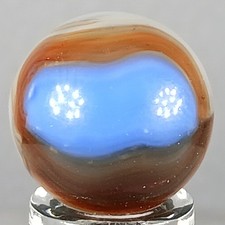 Vintage Vitro Bullseye Marble .60 Inches Near-Mint Condition Combined Shipping