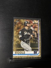 2019 Topps - JT Riddle #607 Gold /2019