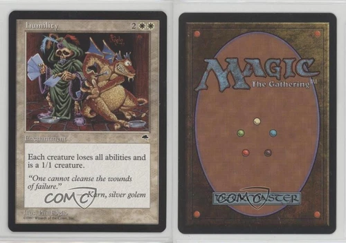 1997 Magic: The Gathering - Tempest Humility 14sx - Picture 3 of 3