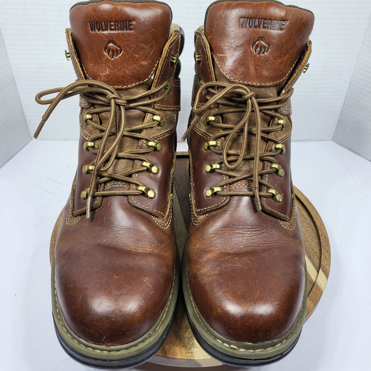 Wolverine Raider MultiShox Contour Welt Work Boot Men 12 EW Brown
