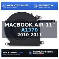 Ventilateur pour MacBook Air 11 A1370 2010-2011 compatible - Reconditionné