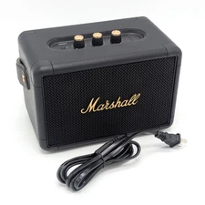 Marshall Kilburn II Portable Bluetooth Speaker, Black and Brass