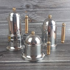 Set caffè Kontessa Vev Vigano – Design italiano vintage anni 70 – Caffettiera