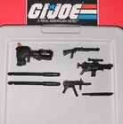 GI Joe Stalker 1994 Complete Weapons Set Original 90's Hasbro Unbroken