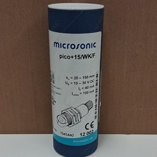 microsonic pico+15/WK/F Ultrasonic Proximity Sensor 10-30V DC Analog 20-150mm
