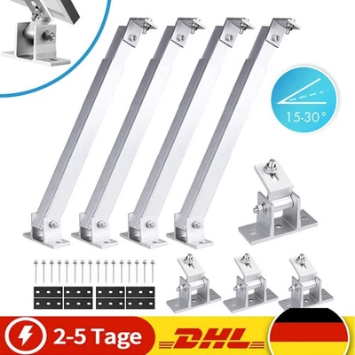 MARKENLOS Solarmodul-Halterung VARIO verstellbar Dach- Wandbefestigung bzw. Aufsteller