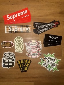 Supreme Burberry Sticker | eBay