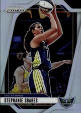 2024 Panini Prizm WNBA Silver Prizms Stephanie Soares Card #47