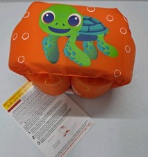 Bestway Kids Puddle Jumper Life Jacket 33-55lbs Nylon Life Vest Turtle NWT