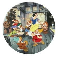 Knowles Disney Collector Plate "The Dance of Snow White & Seven Dwarves"