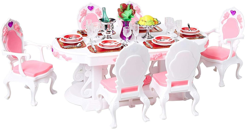Dollhouse Furniture (Deluxe Dining Room Set)