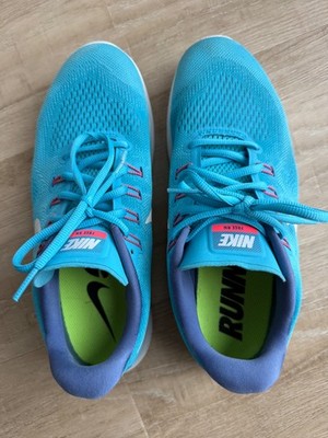 Nike Free RN 2017 Blau/Türkis Off White Damen Gr. 42 US 10 880840-400 wie neu