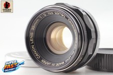  Almost MINT Canon 35mm f/2 Wide Angle MF Lens LTM L39 Leica Screw Mount JAPAN