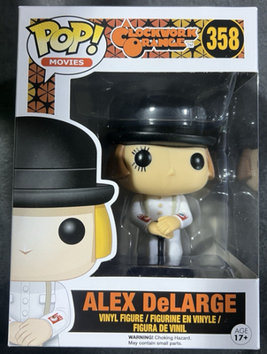 Funko POP! Movies - Clockwork Orange - Alex DeLarge #358 *Damaged