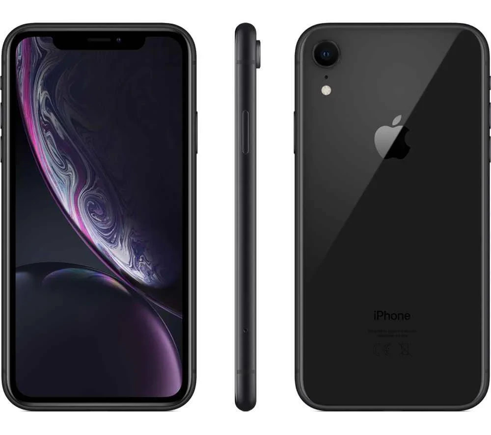 APPLE IPHONE XR - A2105 - BLACK - 64GB 3GB RAM - UNLOCKED - PRISTINE