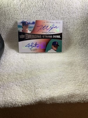 2008 UD Premier - Emerging Stars Dual Jon Lester, Jonathan Papelbon #ES-PL /35