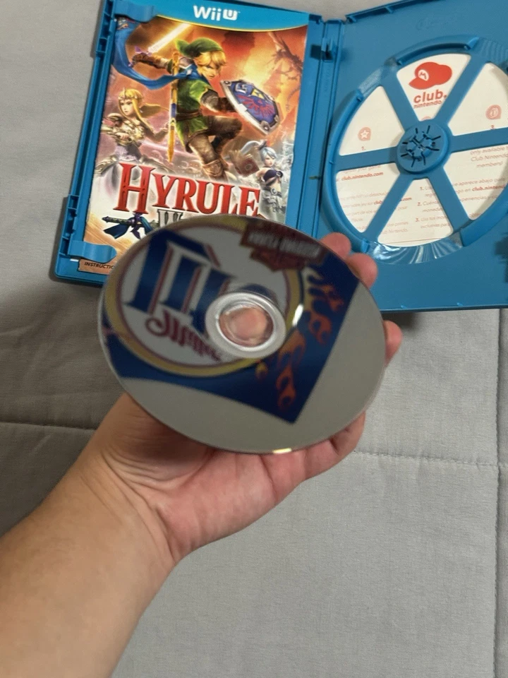 The Legend Of Zelda: Hyrule Warriors (Nintendo Wii U, 2014) COMPLETE CIB TESTED! - Image 4 of 4