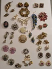 vintage costume jewelry lot