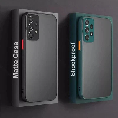 HSM For Samsung Galaxy A05S A15 A14 A55 5G Slim Clear Shockproof Phone Case Cover