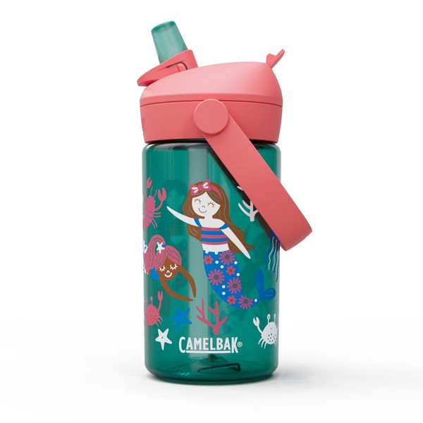 Camelbak - Thrive Flip Straw Kids 0,4 Liter Mermaid Friends Kinder Trinkflasche-image