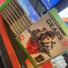 Image of Gears Of War 5 Xbox One Brand New Factory Sealed slight tears to seal
