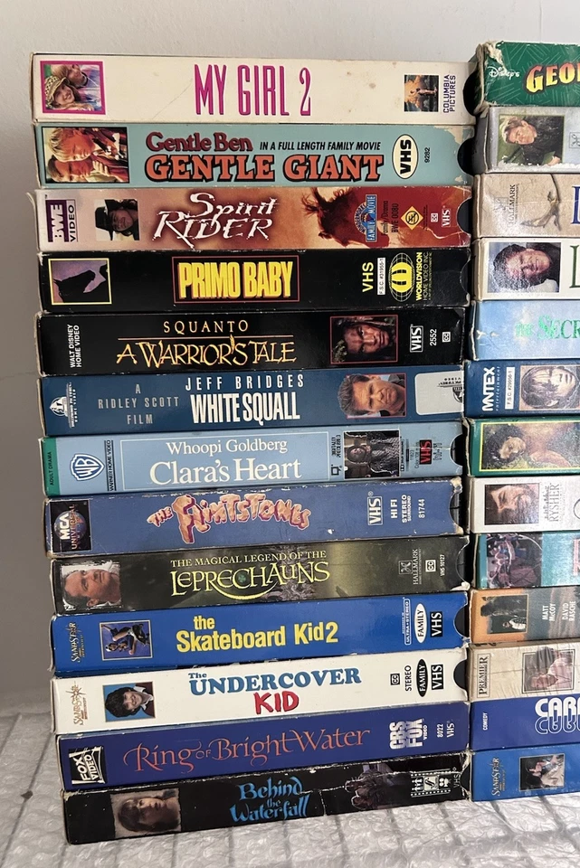 Wilderness Folklore 90s Lost TV Films & Cult Gems VHS Tape Lot HTF OOP Rare Cult - Image 4 of 4