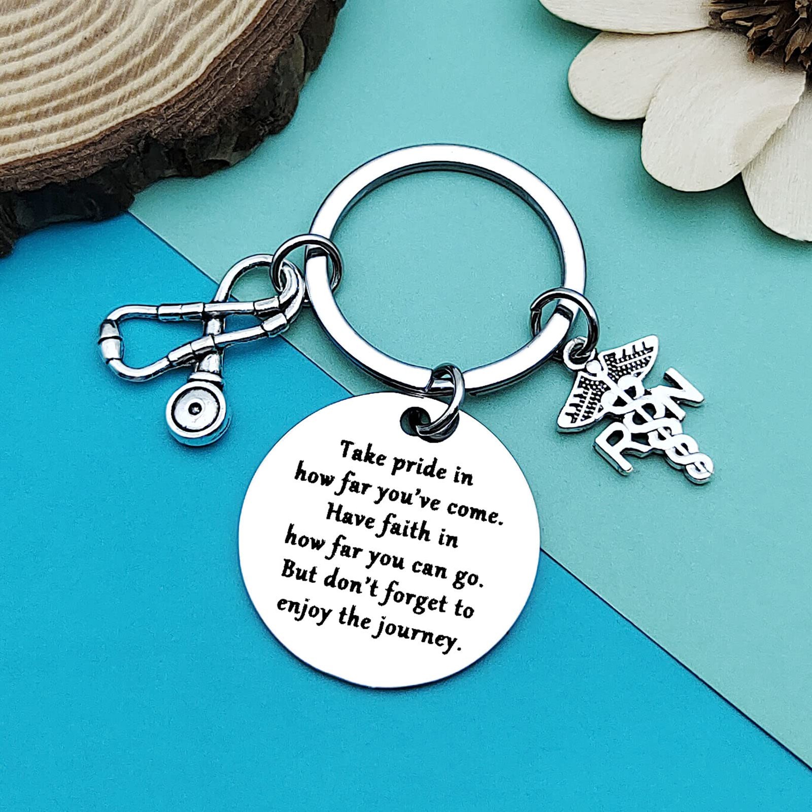 как выглядит Registered Nurse Gifts Nursing Graduation RN Small, Silver фото