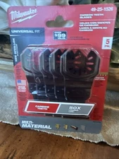 Milwaukee 49-25-1526 Multi-Material Universal Fit Oscillating Blades Carbide Tip