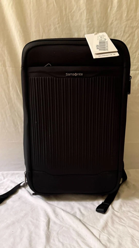 NEW Samsonite Silhouette 20" Travel Backpack Black - Image 4 of 4