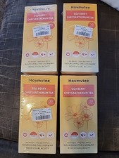 Lot of 4 Boxes Each 30Pcs Goji Berry Chrysanthemum Tea for Liver 30 Bags