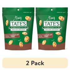 Tiny Chocolate Chip Cookies 2 Pack Fresh Baked Mini Cookies Snack
