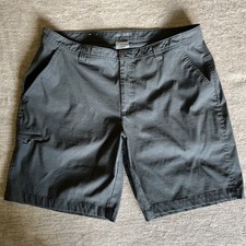 Columbia Omni Shield Senderismo Pesca Pantalones Cortos Para Hombres 40 X 10 Gris Exterior Carga